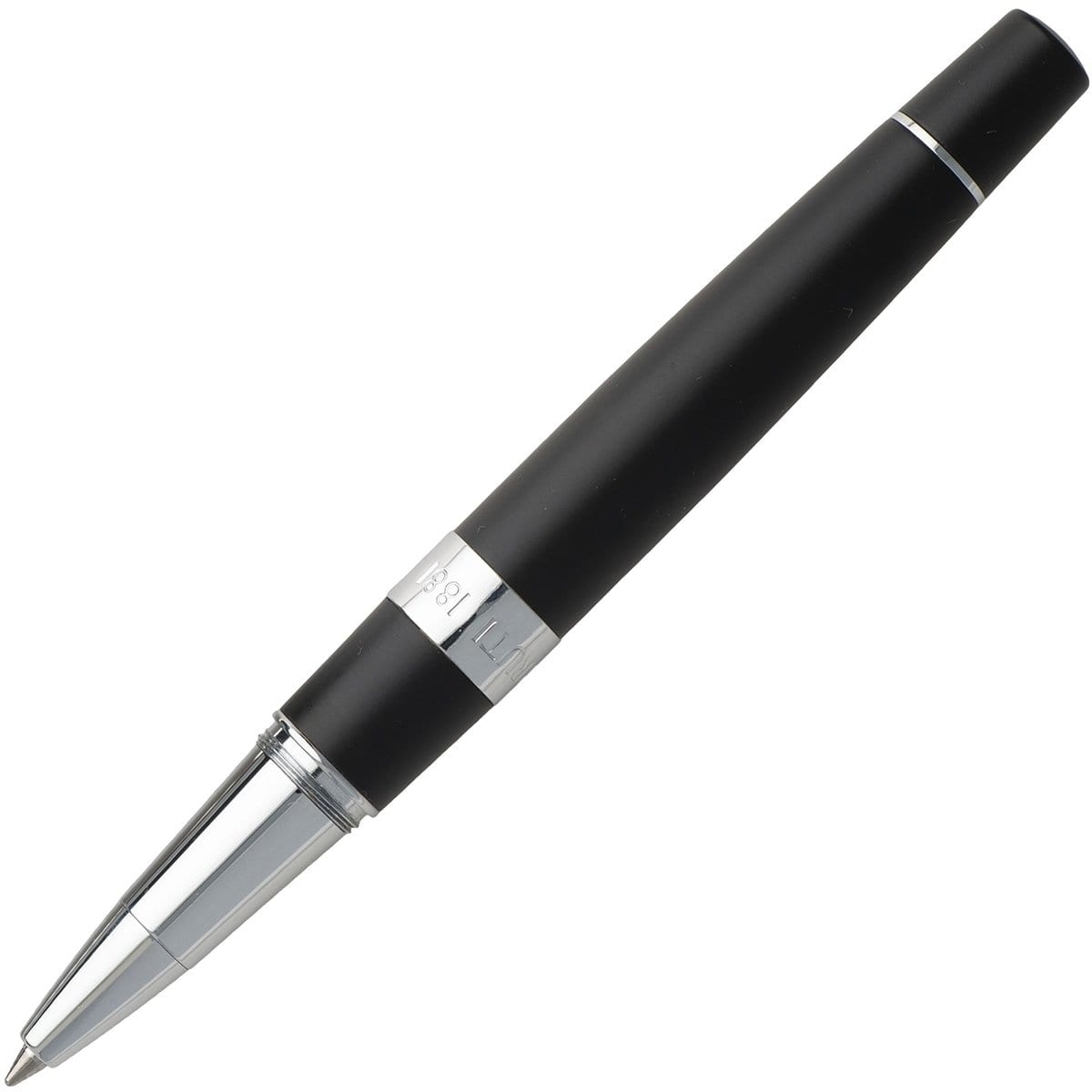Cerruti 1881, Tintenroller, Bicolore, schwarz, chrom-1