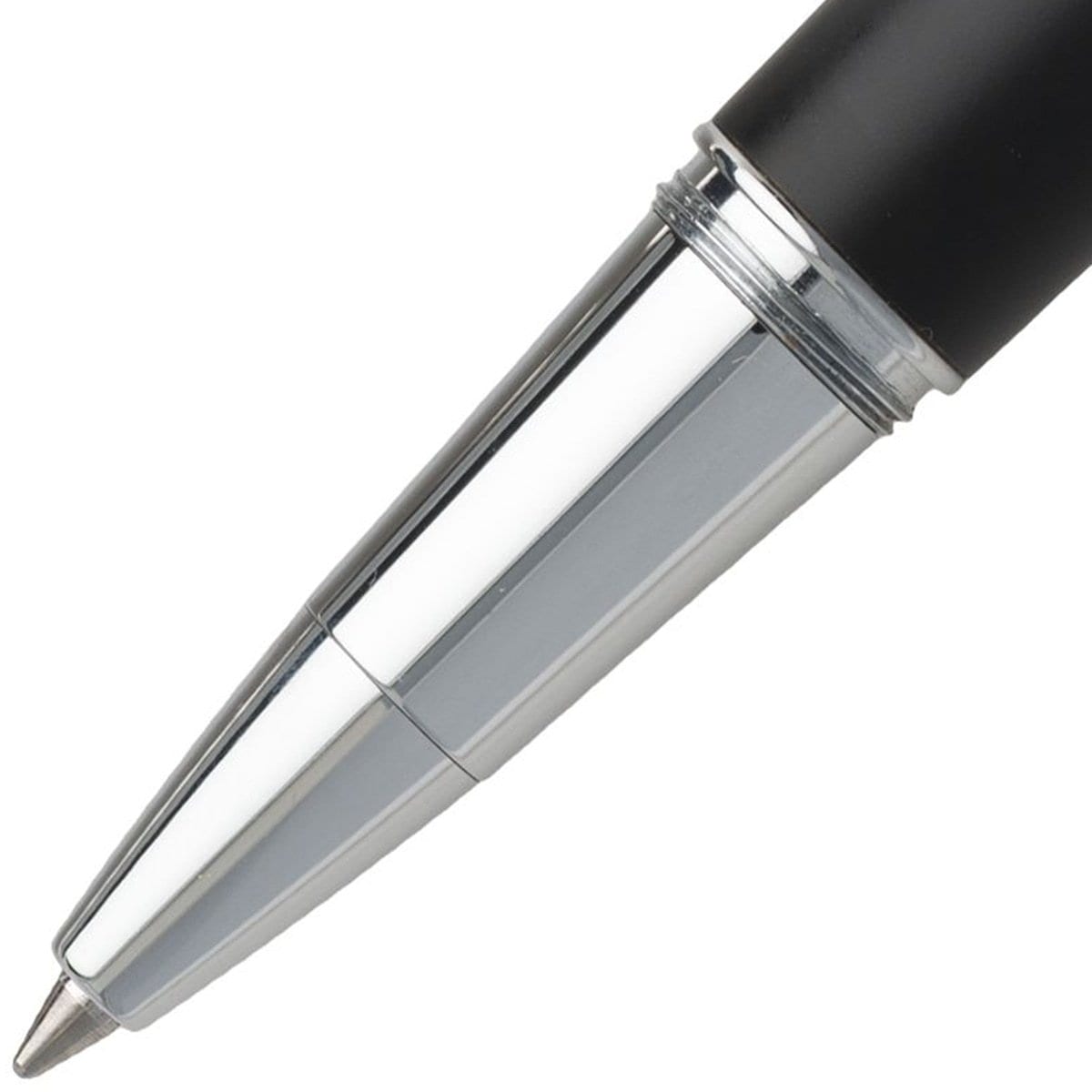 Cerruti 1881, Tintenroller, Bicolore, schwarz, chrom-2