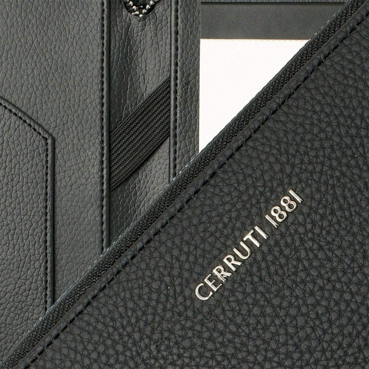 Cerruti 1881, Konferenzmappe A5, Hamilton, schwarz-6