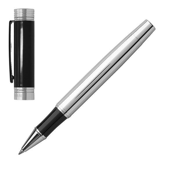 Cerruti 1881, Tintenroller Zoom, silber-schwarz