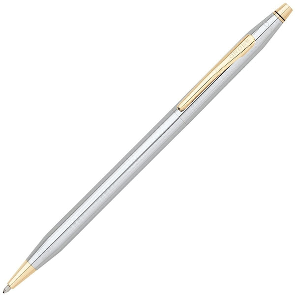 Cross, Kugelschreiber, Classic Century, Silber, 23 Karat Goldplattiert-1