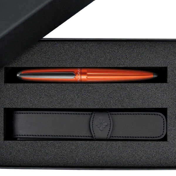 Diplomat Set Aero Füller & 1er Stifteetui & Tintenglas orange-2