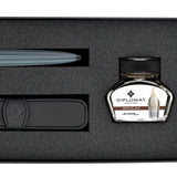 Diplomat Set Aero Füller & 1er Stifteetui & Tintenglas grau-3