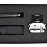 Diplomat Set Aero Füller & 1er Stifteetui & Tintenglas Stripes Black-3
