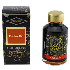 Diamine, Tintenglas Shimmering, 50 ml, Rockin Rio