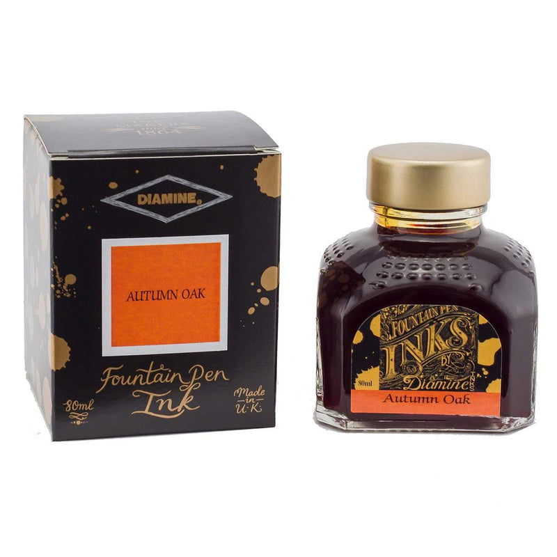 Diamine, Tintenglas, 80 ml, Autmn Oak-1