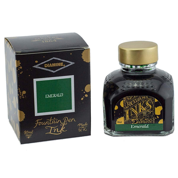 Diamine, Tintenglas, 80 ml, Emerald-1