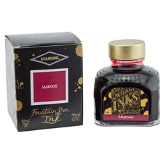 Diamine, Tintenglas Regular, 80 ml, Maroon