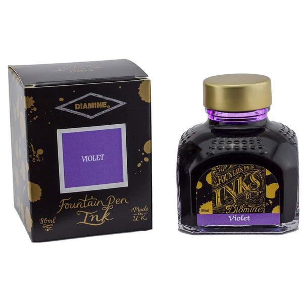 Diamine, Tintenglas, 80 ml, Violet-1