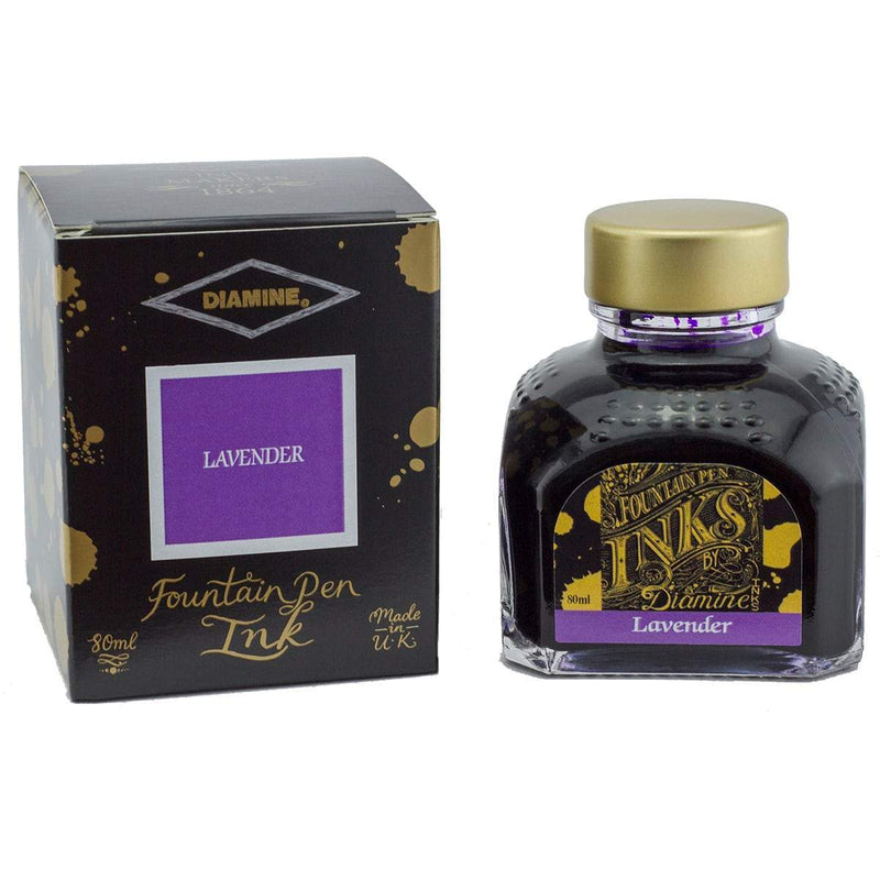 Diamine, Tintenglas, 80 ml, Lavender-1