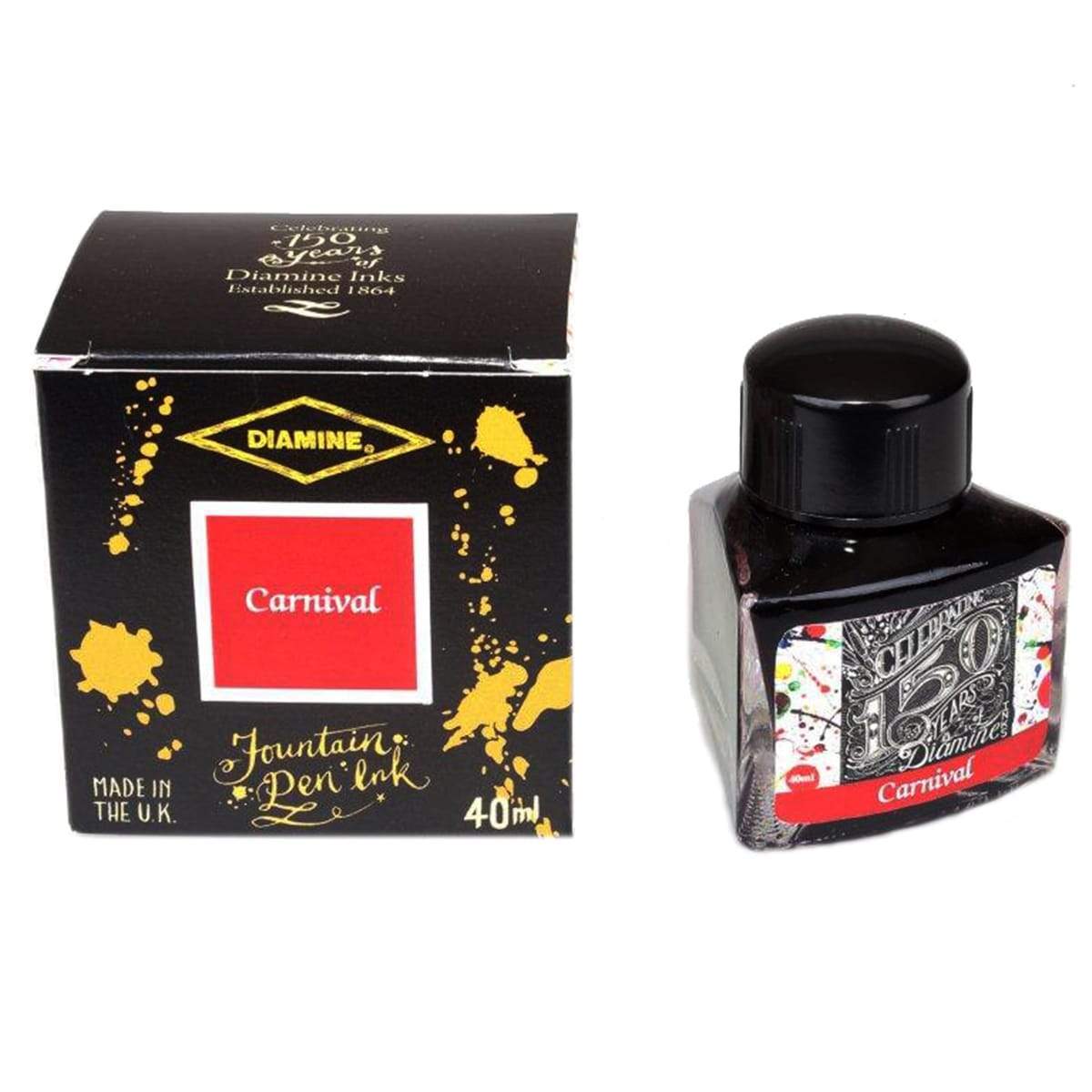 Diamine, Tintenglas, 150th Anniversary 40 ml, Carnival-1
