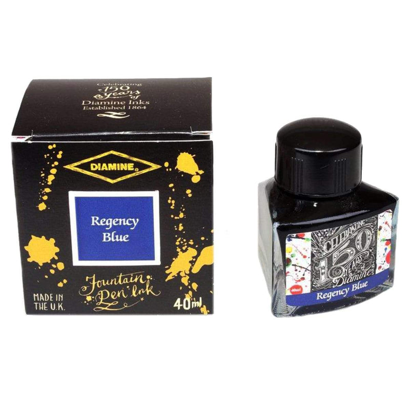 Diamine, Tintenglas, 150th Anniversary 40 ml, Regency Blue-1