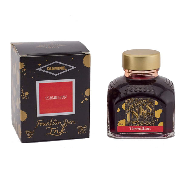 Diamine, Tintenglas Regular, 80 ml, Vermillion