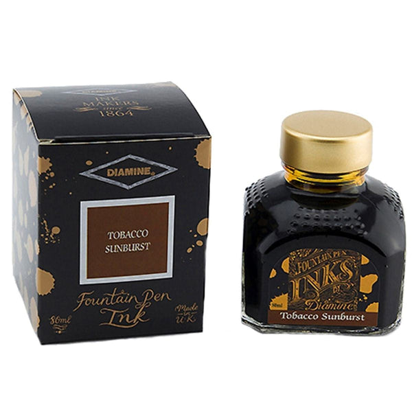 Diamine, Tintenglas, 80 ml, Tobacco Burst-1