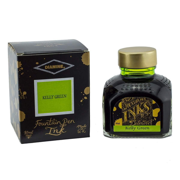 Diamine, Tintenglas, 80 ml, Kelly Green-1