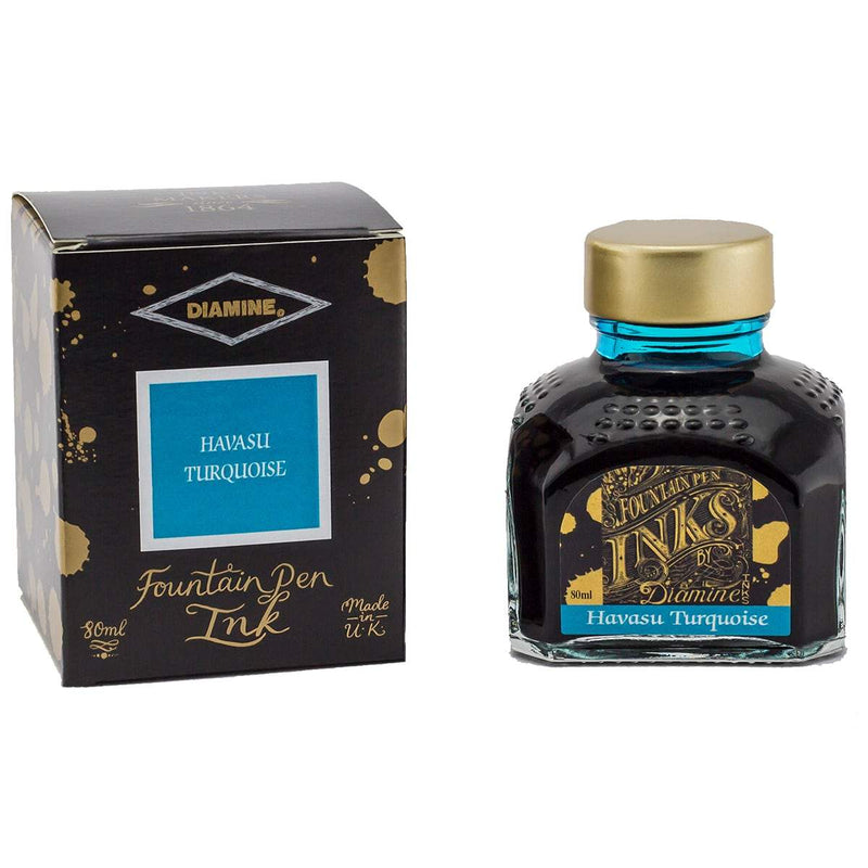 Diamine, Tintenglas, 80 ml, Havasu Turquoise-1