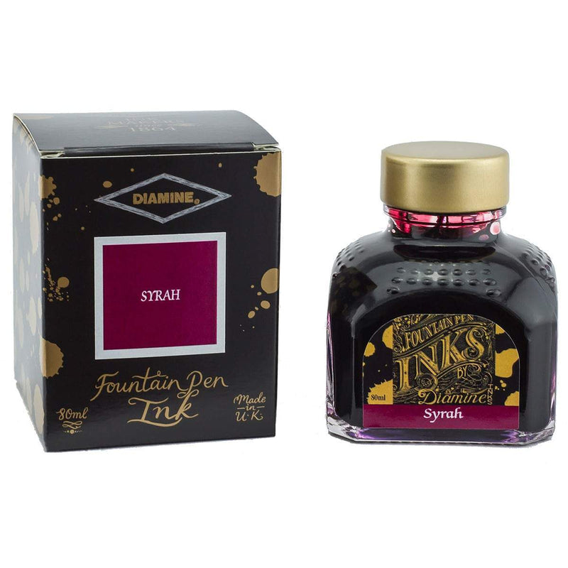 Diamine, Tintenglas, 80 ml, Syrah-1