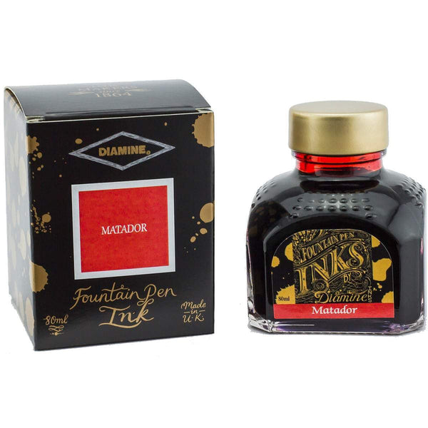 Diamine, Tintenglas Regular, 80 ml, Matador