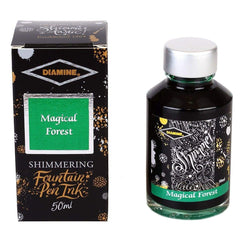 Diamine, Tintenglas Shimmering, 50 ml, Magical Forest
