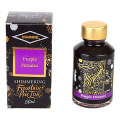 Diamine, Tintenglas Shimmering, 50 ml, Purple Pazzazz