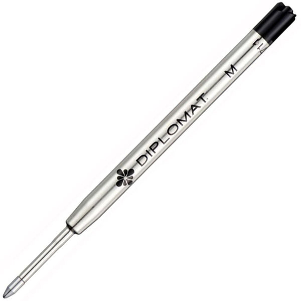 Diplomat, Kugelschreibermine, Großraummine EasyFlow, schwarz