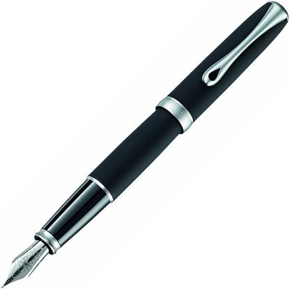 Diplomat, Füller, Excellence A2, lapis schwarz matt chrom-1