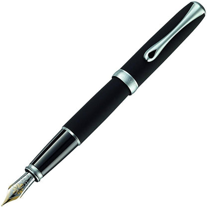 Diplomat, Füller, Excellence A2, lapis schwarz matt chrom 14 kt-1