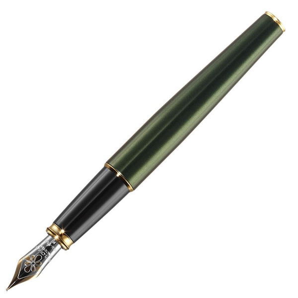 Diplomat, Füller Excellence A2, vergoldet, 14K Feder, Evergreen