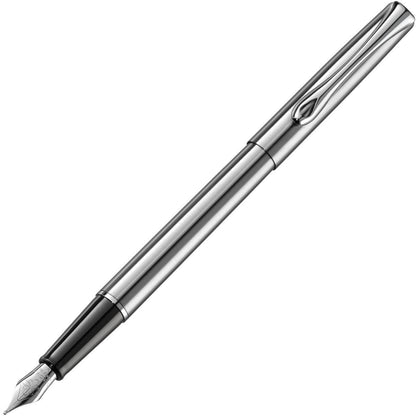 Diplomat, Füller, Traveller Edelstahl-1