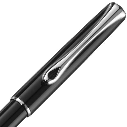 Diplomat, Kugelschreiber, Traveller lack schwarz easyFlow-3