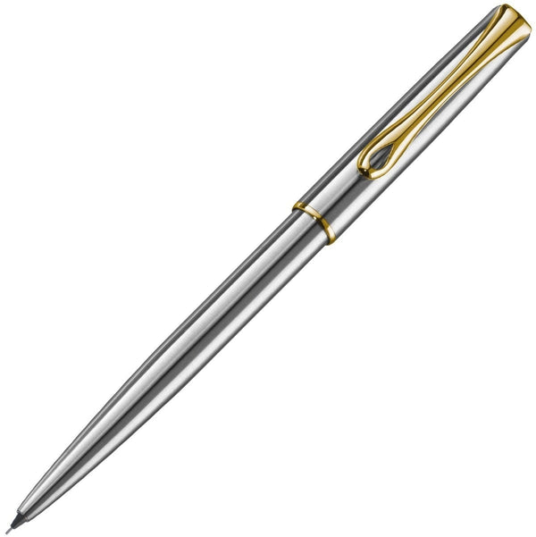 Diplomat, Pencil Traveller, gold plated, stainless steel