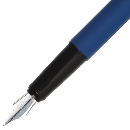 Diplomat, Füller, Esteem blau matt, Edelstahlfeder-2