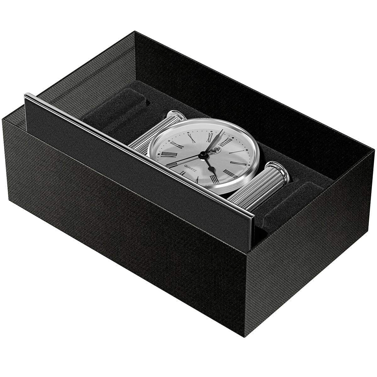 El Casco, Uhr, mit Stiftablage, Edelchrom-10