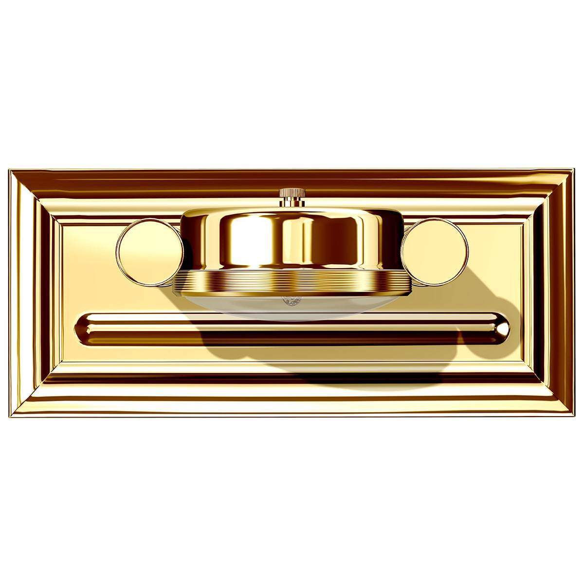 El Casco, Uhr, mit Stiftablage, 23 Karat vergoldet-4