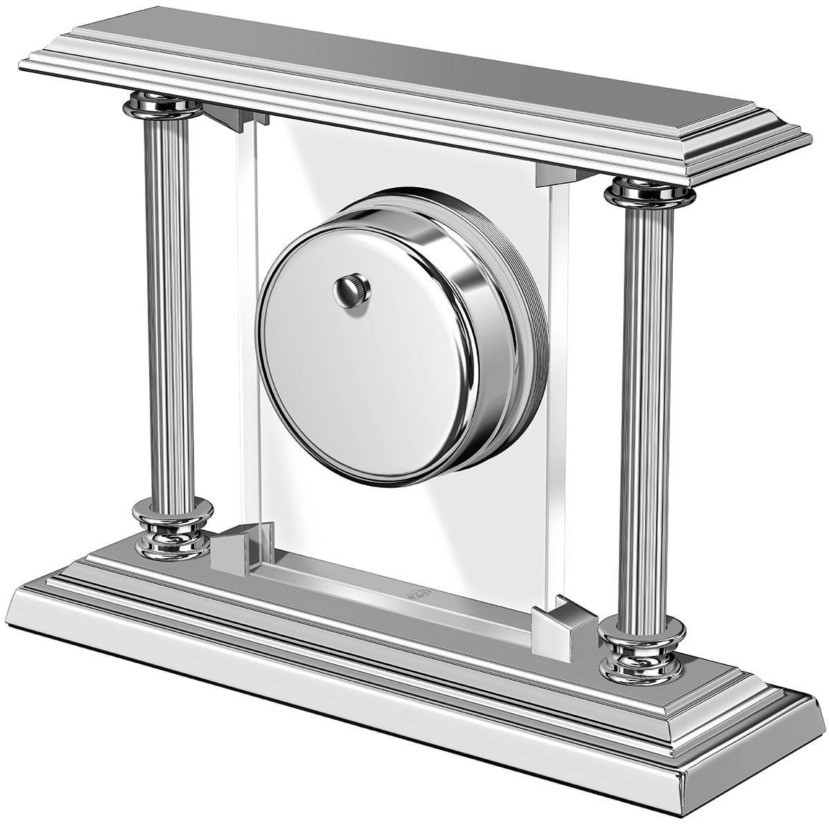 El Casco, Kamin-Uhr, Edelchrom-3