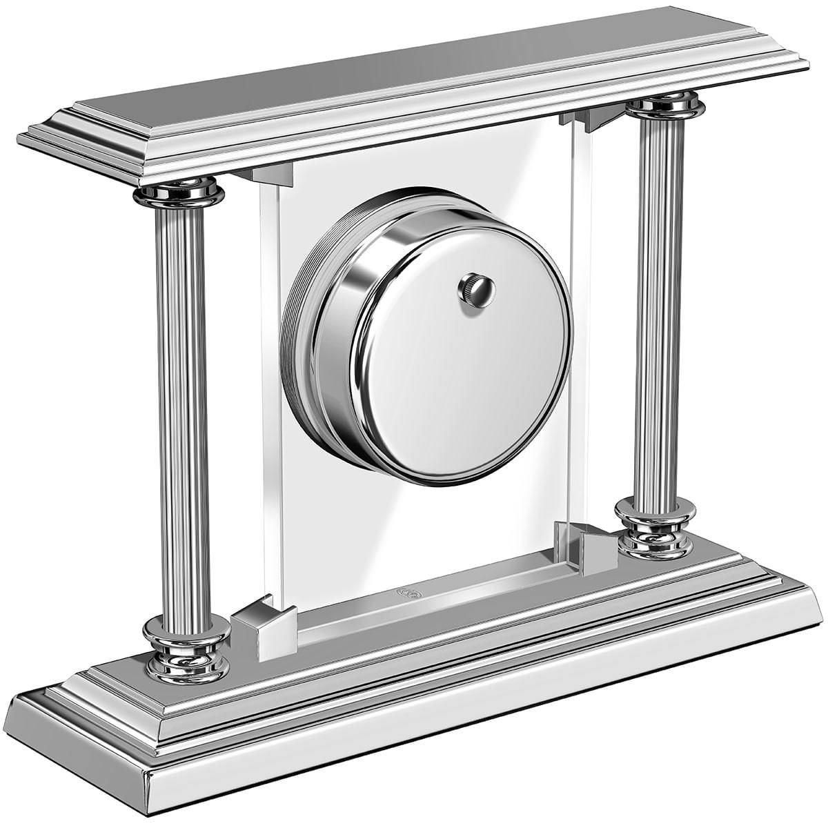 El Casco, Kamin-Uhr, Edelchrom-2