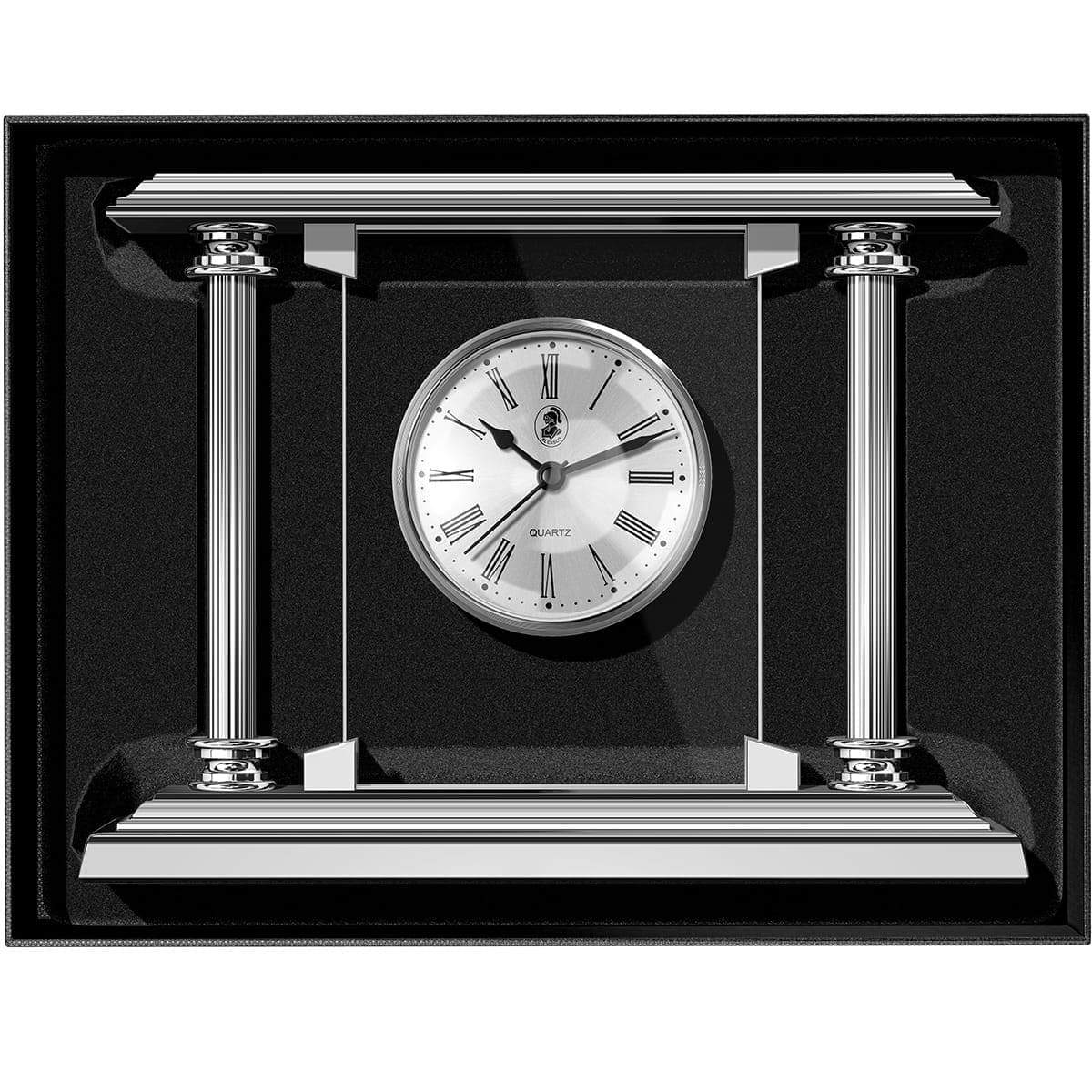 El Casco, Kamin-Uhr, Edelchrom-10