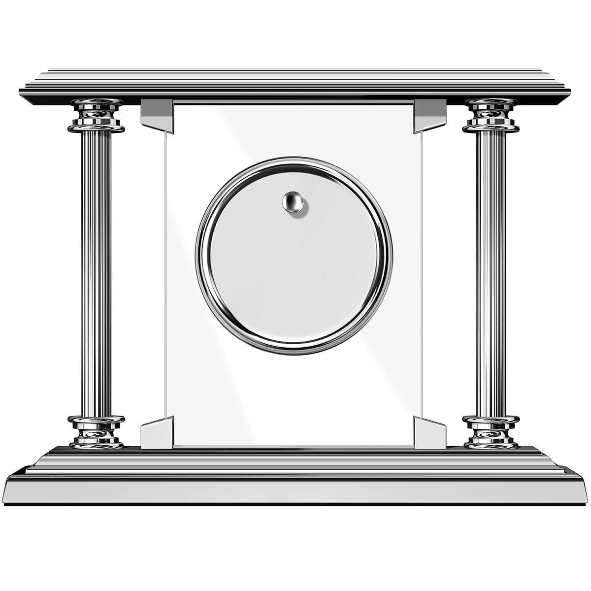 El Casco, Kamin-Uhr, Edelchrom-6