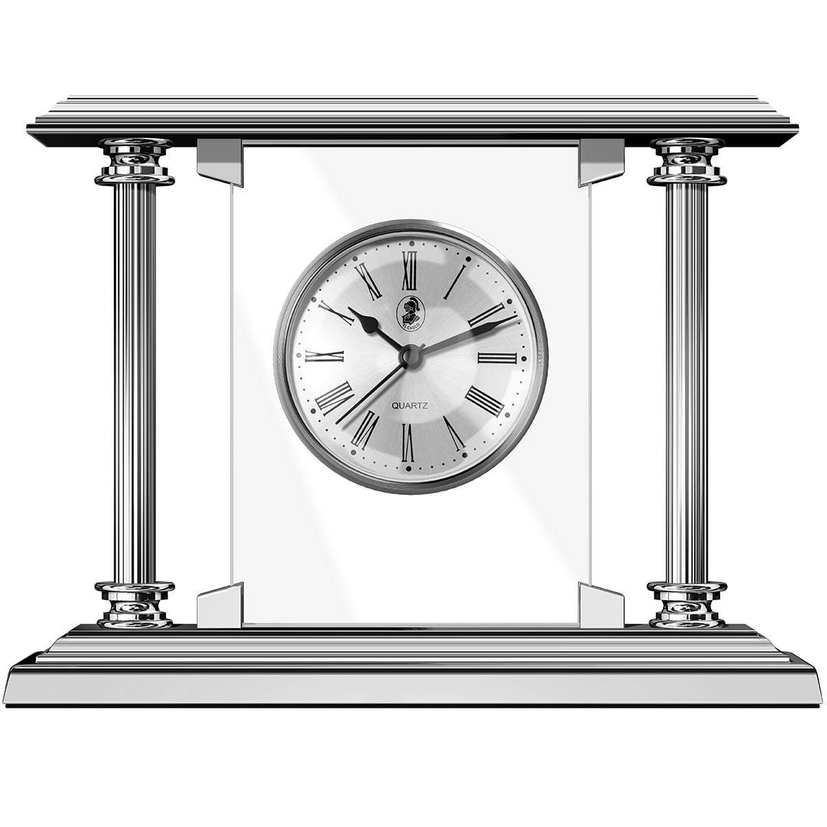 El Casco, Kamin-Uhr, Edelchrom-4