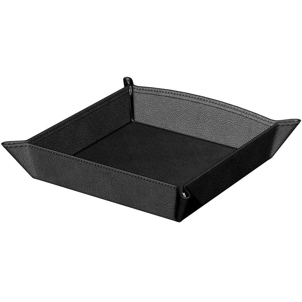 El Casco, Pocket Valet Calfskin, small, black