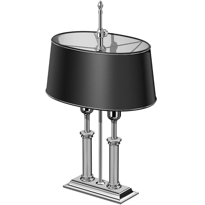 El Casco, Schreibtischlampe, Edelchrom-2
