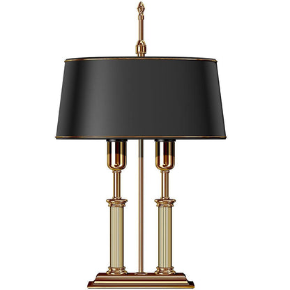 El Casco, Schreibtischlampe, 23 Karat vergoldet-6
