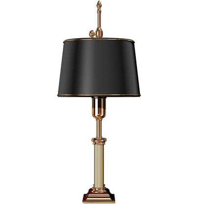 El Casco, Schreibtischlampe, 23 Karat vergoldet-10