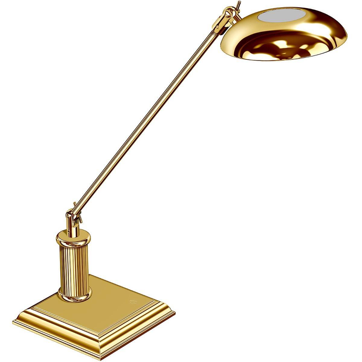 El Casco, Halogen-Lampe, 23 Karat vergoldet-1