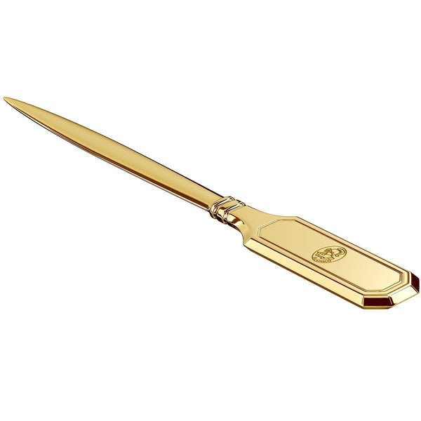 El Casco, Brieföffner 23 Karat, gold