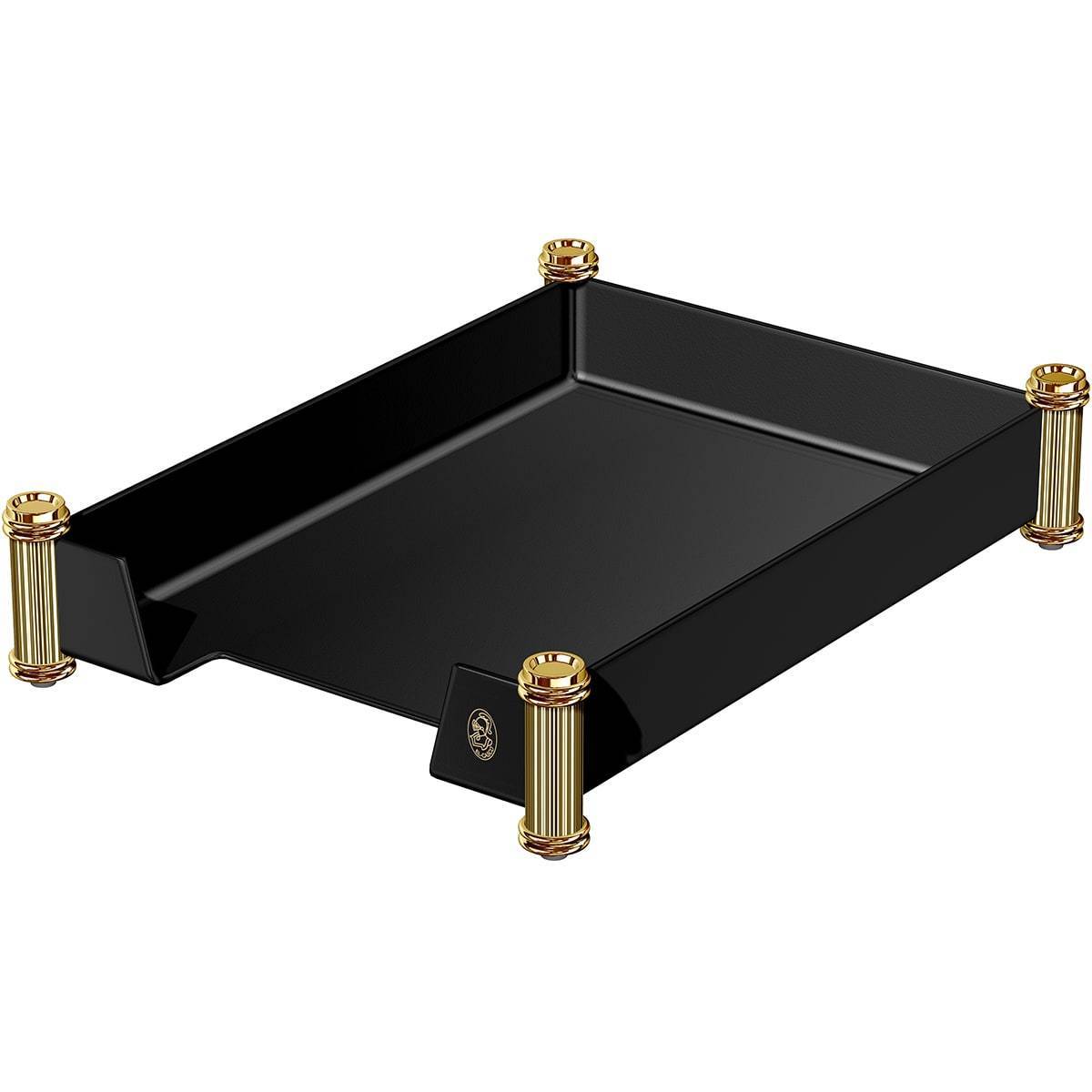 El Casco, Ablageschale Schwarz & 23 Karat, schwarz