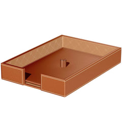 El Casco, Ablageschale Kalbsleder, pflanzlich gegerbt, cognac