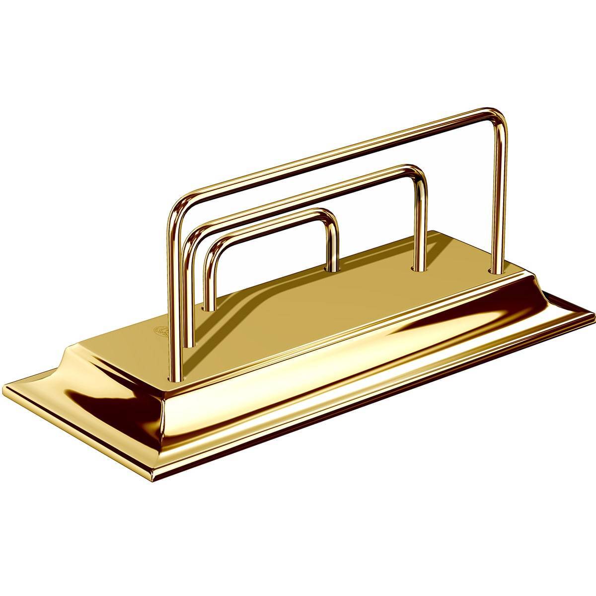 El Casco, Briefständer, 23 Karat vergoldet-1