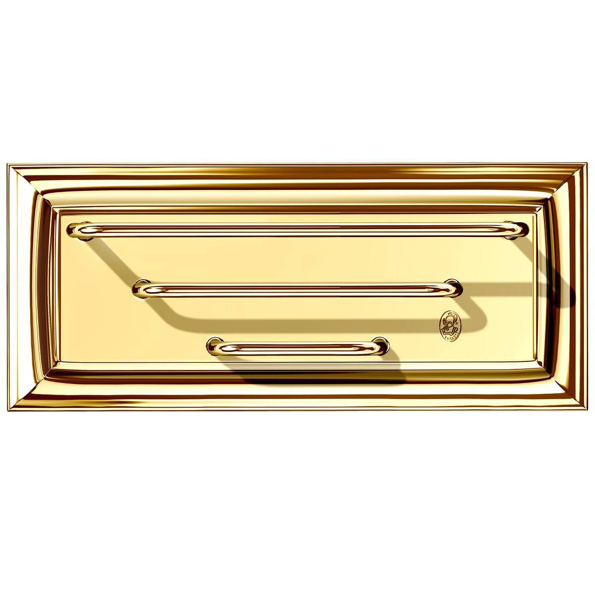 El Casco, Briefständer, 23 Karat vergoldet-2