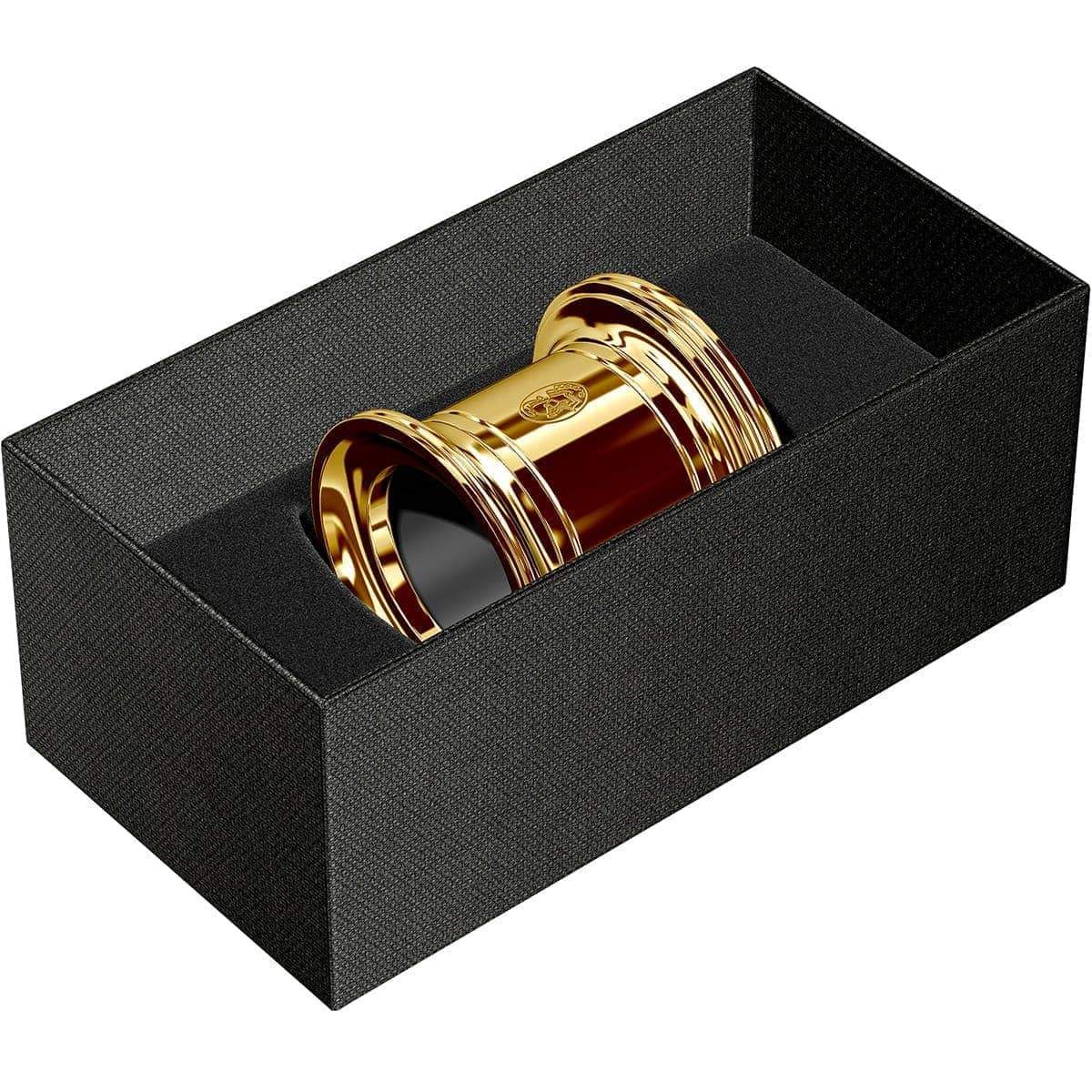 El Casco, Klammerspender, 23 Karat vergoldet, mag.-6